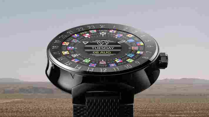 Louis Vuitton releases a $2,450 Android Wear watch for reasons